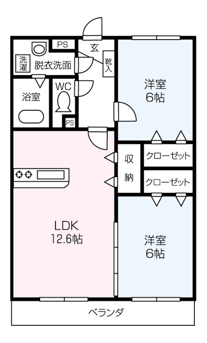 レジオンドヌールの間取り