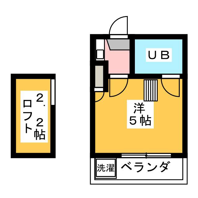 リバーブル久米川Ｂの間取り