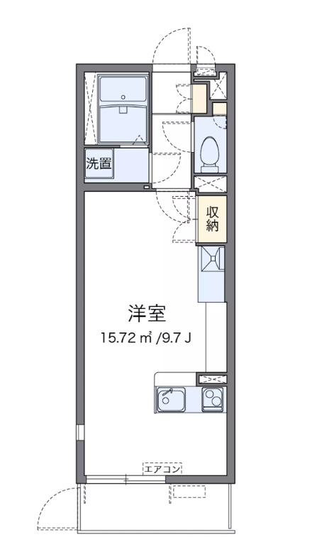 ブルーアゼリアの間取り