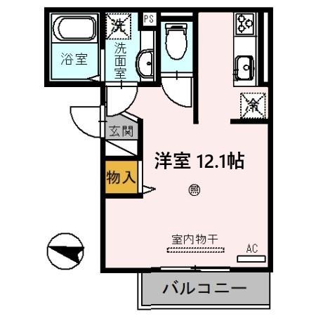 アヴェルラ京橋の間取り