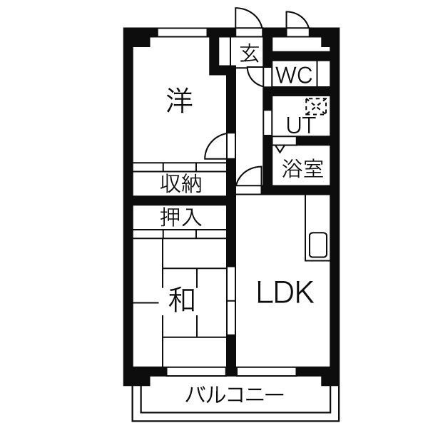 ヴィラジュリアの間取り