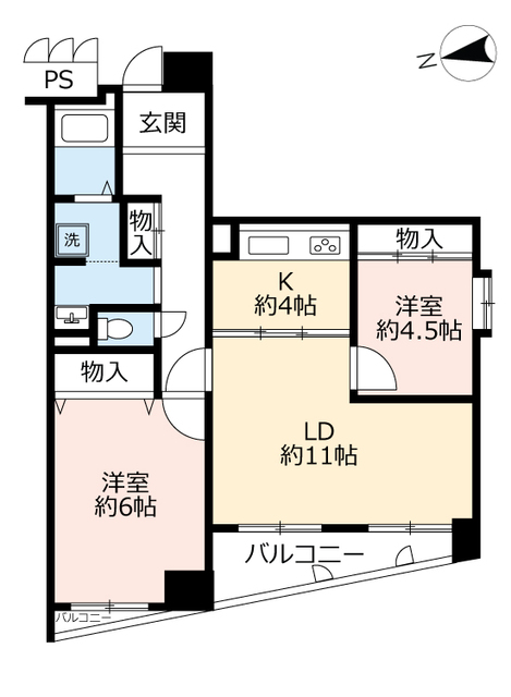 ＵＲアーバニア大須の間取り