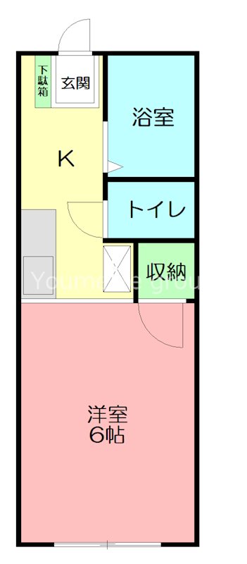 カーサ東海岸の間取り