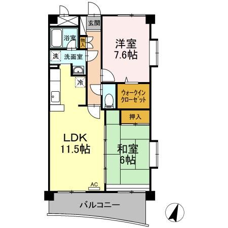 グランウィングの間取り