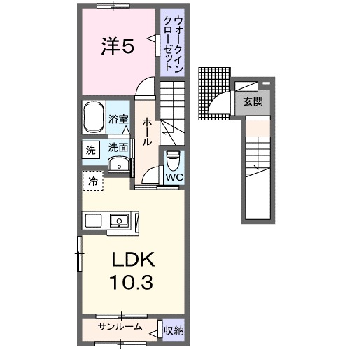 アークリヴェールIV（クワトロ）の間取り