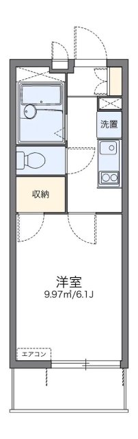 レオパレスアークの間取り