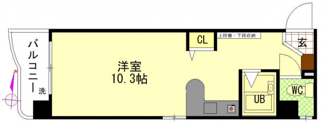 miraizu宇品の間取り