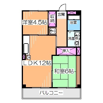 八八マンションの間取り