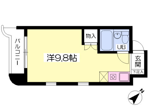 ＳＯＺＯＳＹＡ森下町ビルの間取り