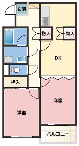 Ｙコートの間取り