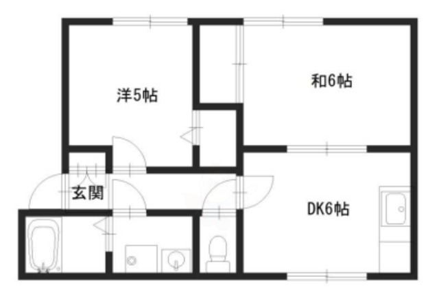 パセオ亀山の間取り