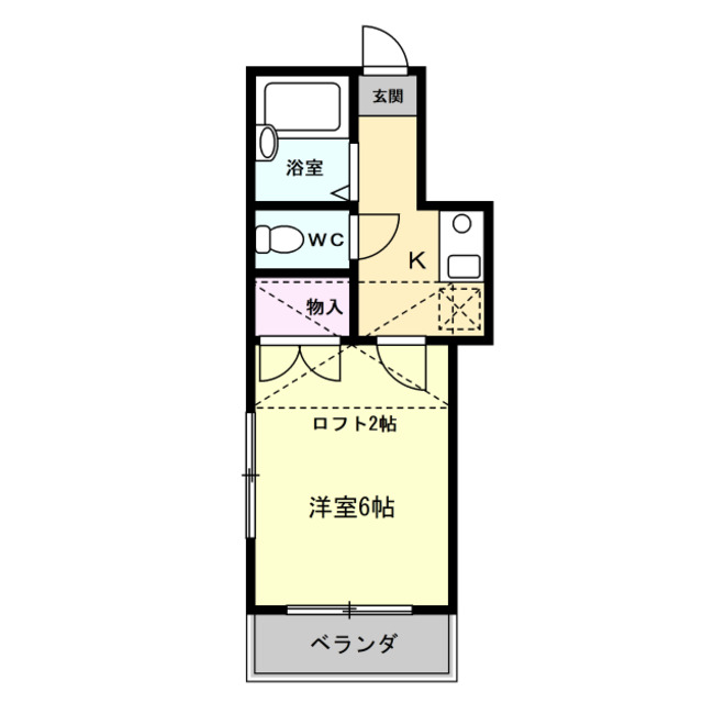 サンレオ栄町の間取り