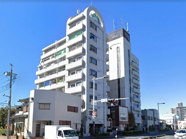 熊谷市本石のマンションの建物外観