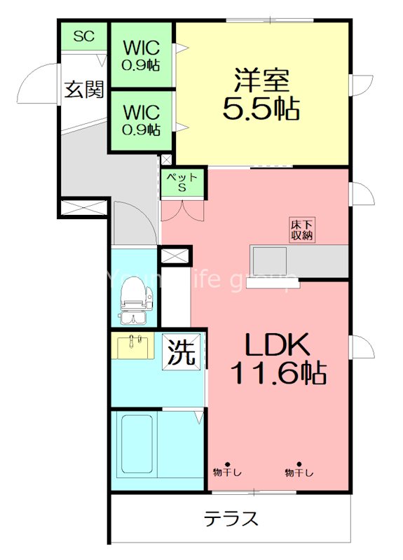 アントラＮの間取り