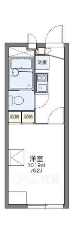 レオパレスラ・テールの間取り