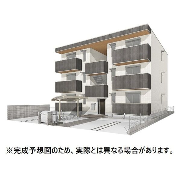 【セレスティア江向の建物外観】