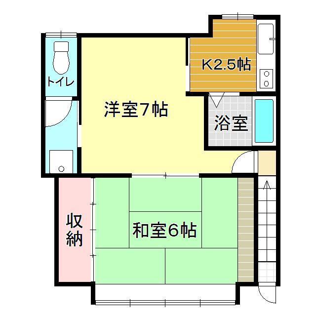 ハイムまりＡ棟の間取り