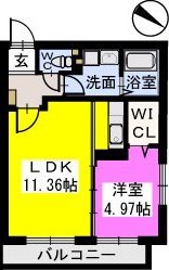 シャルマン　エムの間取り