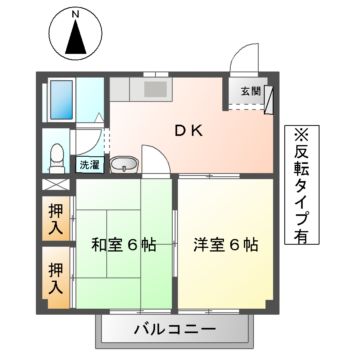 ニューシティ関の間取り