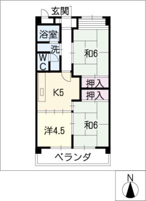 リアライズ国府宮の間取り