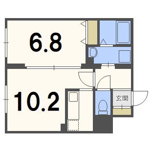 ヴィラ水車町の間取り