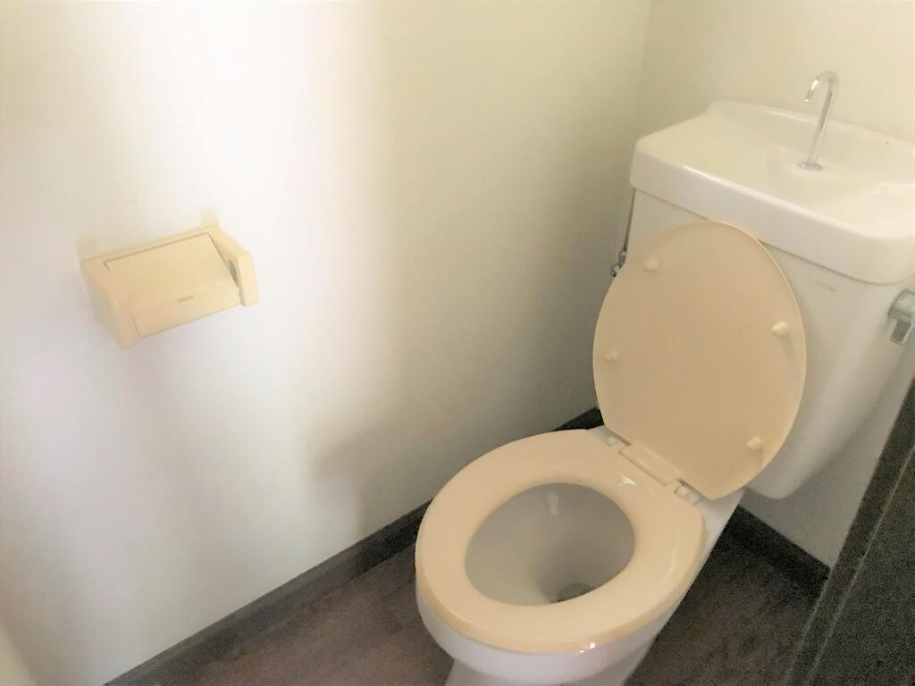 とさでん交通後免線 小篭通駅 徒歩41分 2階建 築33年のトイレ写真