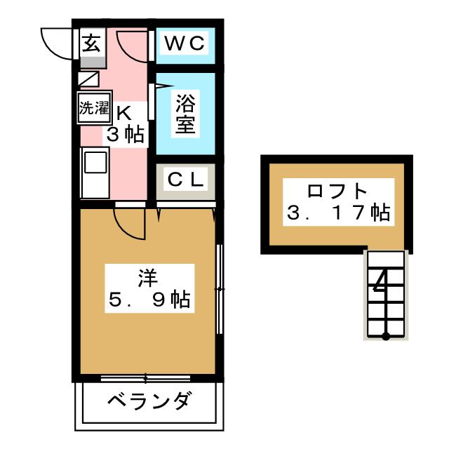 グレース希望ヶ丘の間取り