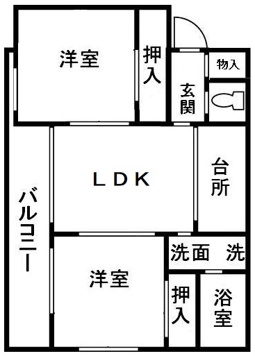 グリーンハイツ菊の間取り