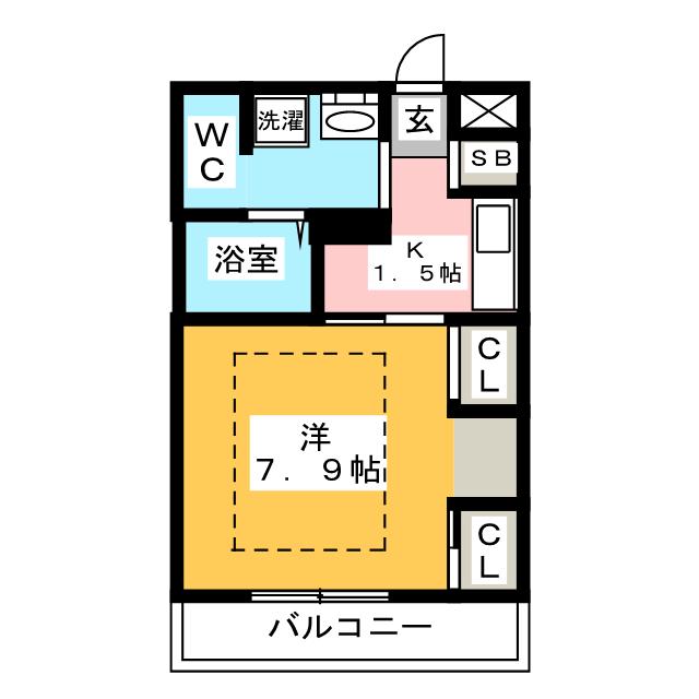 リブリ・千（セン）の間取り