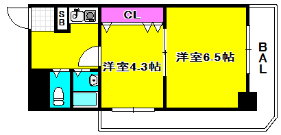 ダンディライオン東灘の間取り