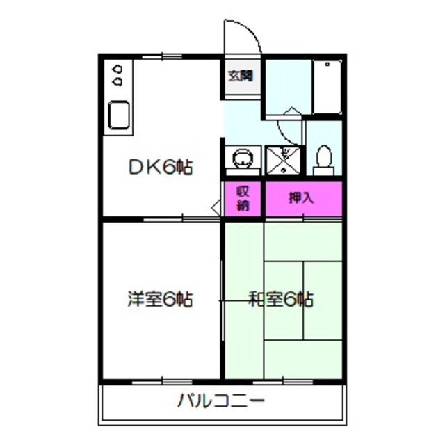 サンライフ鶴見の間取り