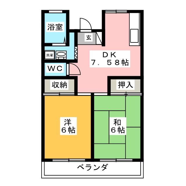 アイム浦安の間取り