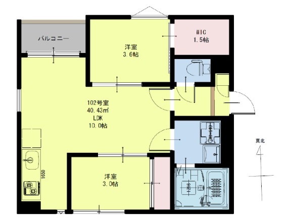 REGALEST東照宮の間取り