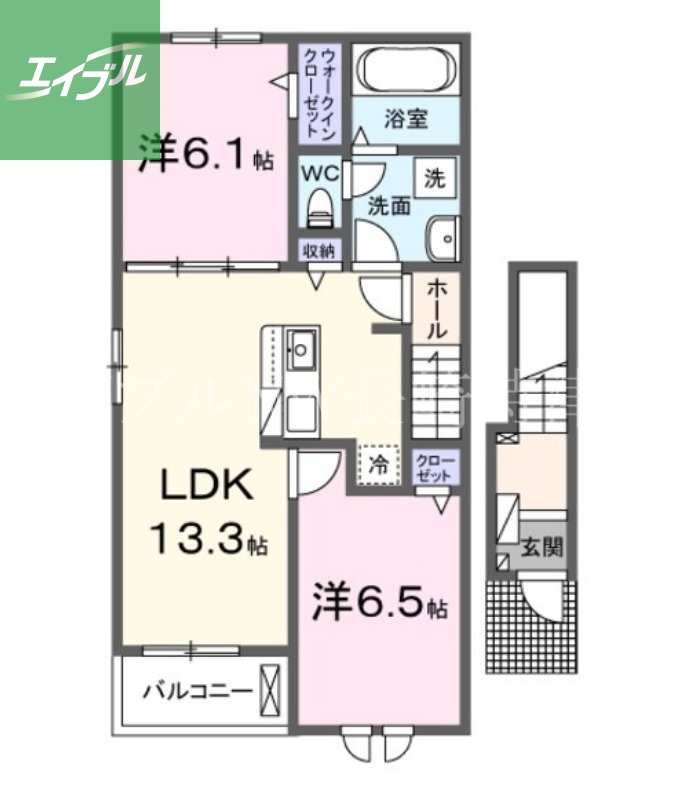 ベリッシマIの間取り