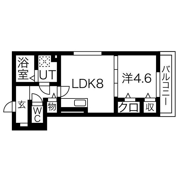 D-ROOM富野乾垣内の間取り