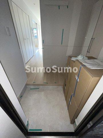 玄関　落ち着いた玄関です