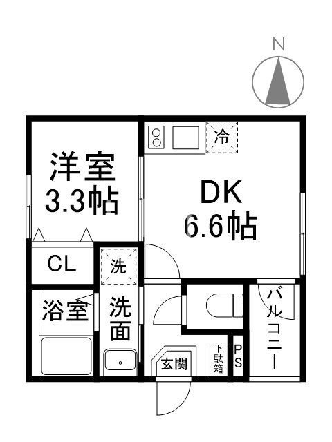 マロンテラスの間取り