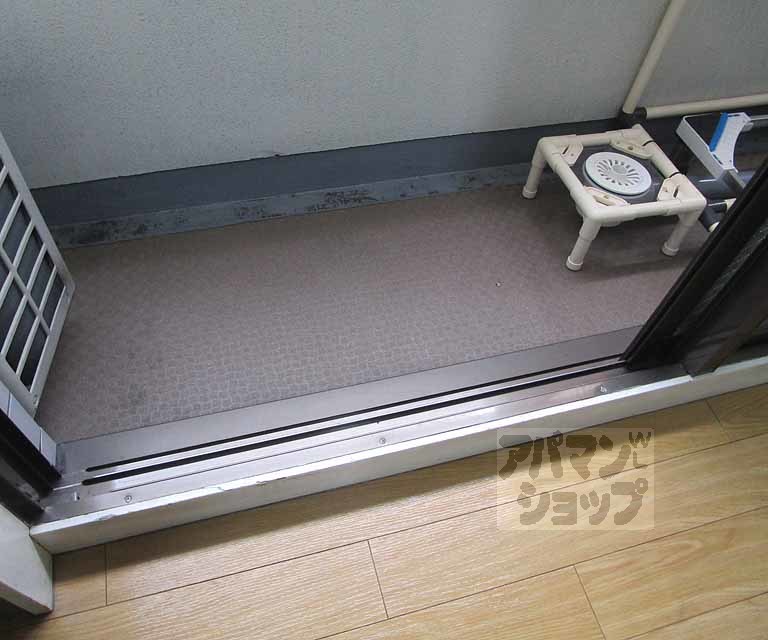 バルコニー　２０３号室の写真です。