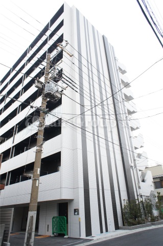 【ライジングプレイス川崎二番館の建物外観】