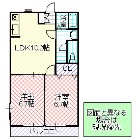 スプリングコートの間取り