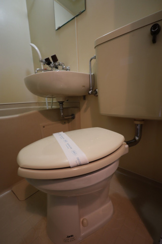 トイレ　写真は別号室のものです。
