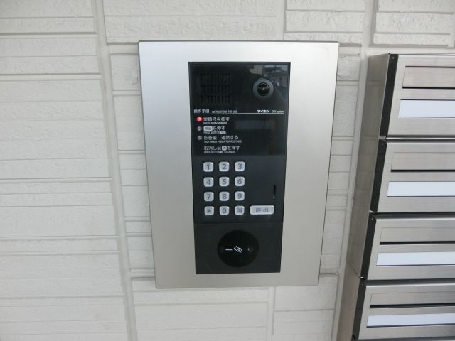 セキュリティ　オートロック付きの物件です。