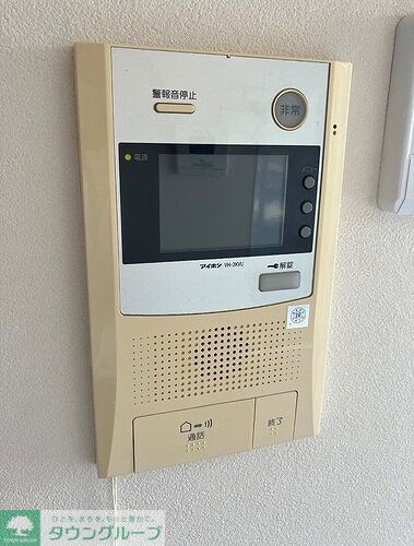 セキュリティ　TVモニタ付きインターフォン