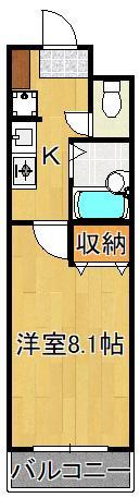 エルム白銀の間取り