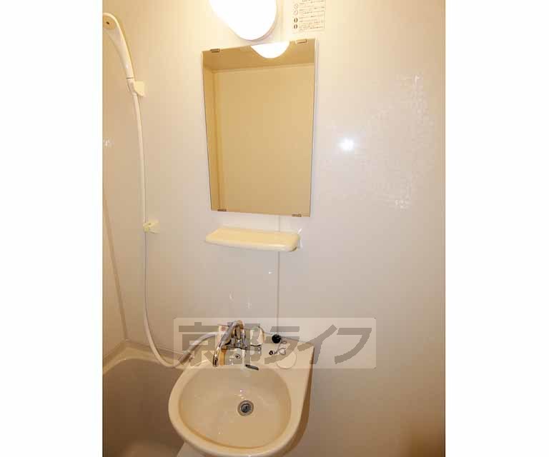 洗面設備　清潔感があります