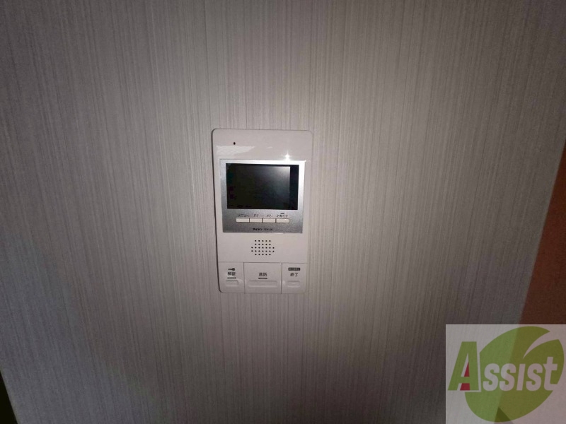 セキュリティ　モニター付きインターホンでセキュリティも安心！