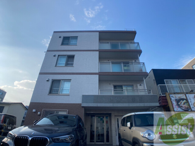 建物外観　札幌市中央区南１９条西「ＫＤＭハイツ」