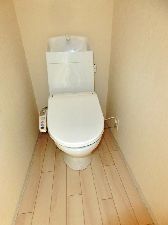 トイレ　同型物件の写真です。