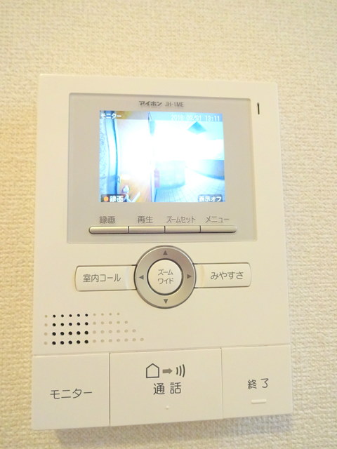 セキュリティ　●訪問者の分かるＴＶモニターホン