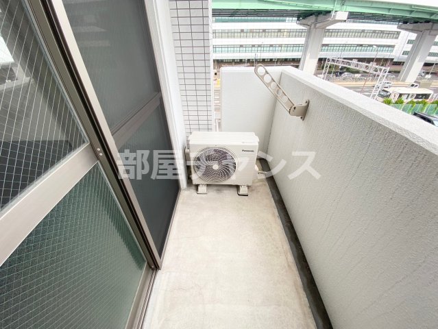 バルコニー　バルコニーがあります
